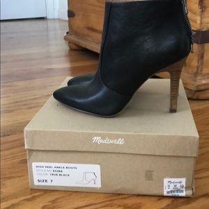 Madewell Black Booties